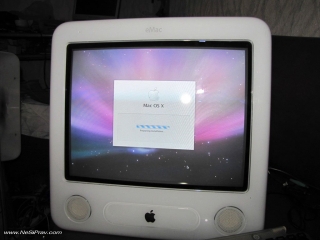 eMac - инсталация на Mac OS X 10.5 Leopard